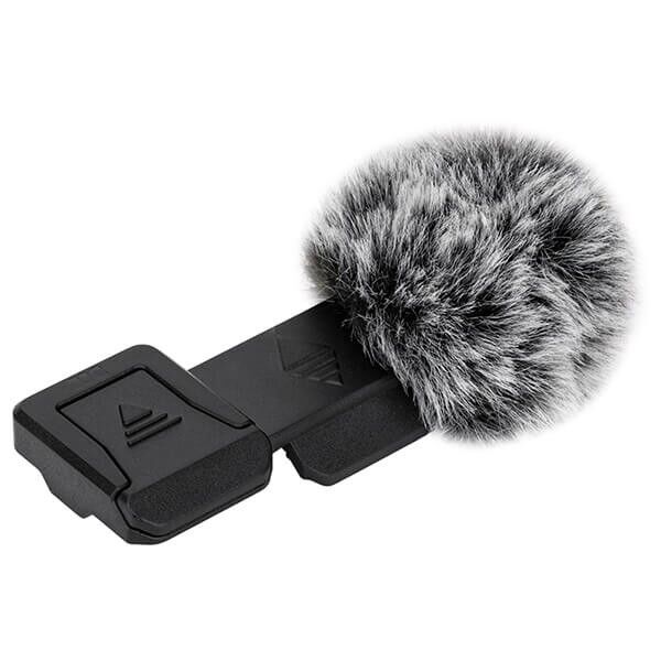 Detailed view of windshield Canon PowerShot V1