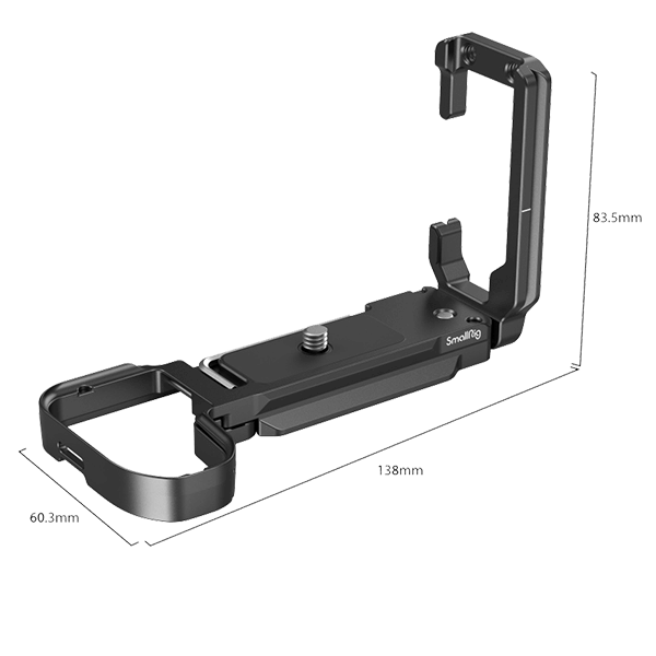 SmallRig L-Winkel zu Fujifilm X-S20 4231 Abmessungen