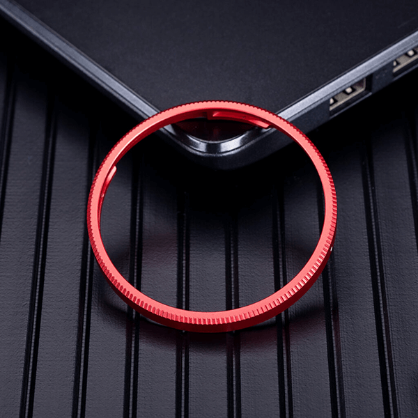 Objektiv-Dekorationsring zu Ricoh GR IIIx wie GN-2 in Rot