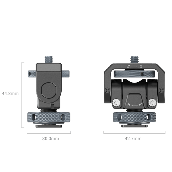 Monitor Halterung leicht mit Blitzschuh SmallRig 3809