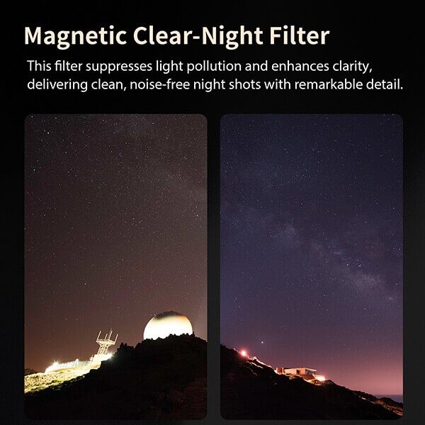 Haida NanoPro Magnetic Clear-Night Filter Insta360 Luna Ultra Haida NanoPro Magnetic Clear-Night Filter Insta360 Luna Ultra