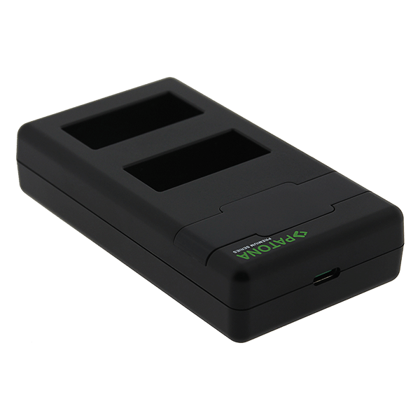 Doppel USB C Ladegerät zu Fuji NP-W126S USB-Anschluss