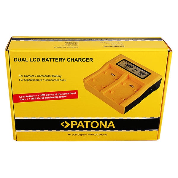 Dual Charger for Fujifilm NP-T125 from Patona