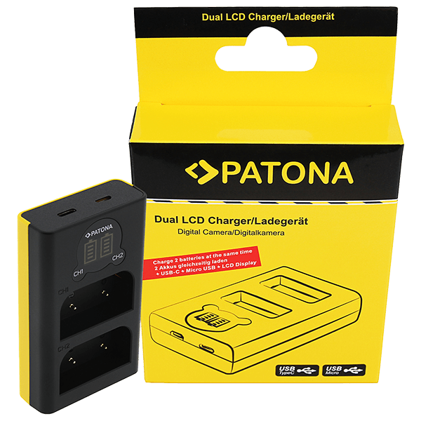USB Battery Charger Olympus OM 1 to BLX 1 from Patona