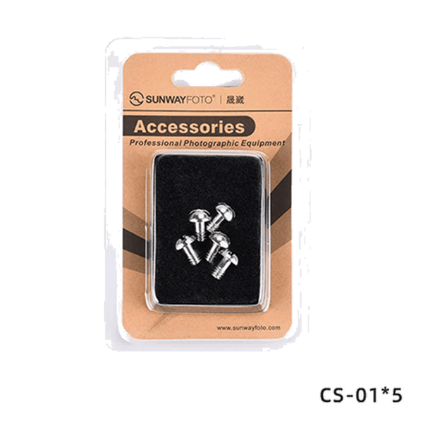Sunwayfoto Kameraschraube Verpackung