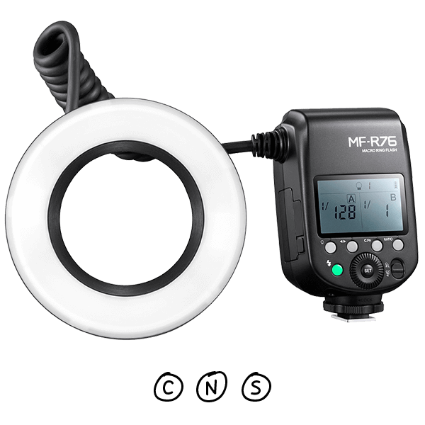 Godox MF-R76C Macro Ring Flash