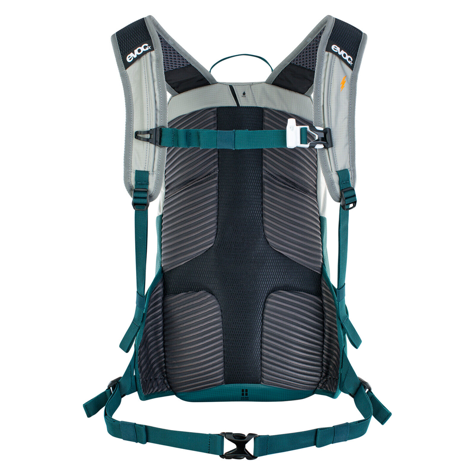 EVOC E-Ride 12 L Farbe Stone Petrol