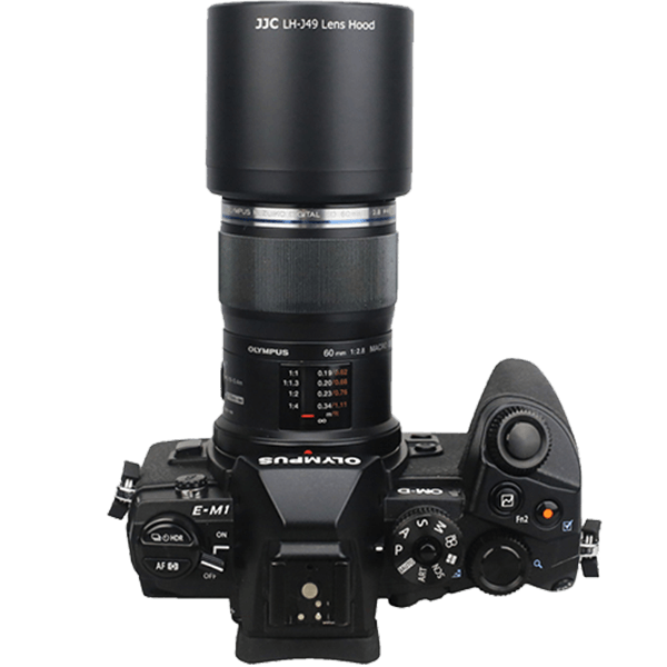 Lenshood for Olympus LH-49 fromJJC LH-J49 