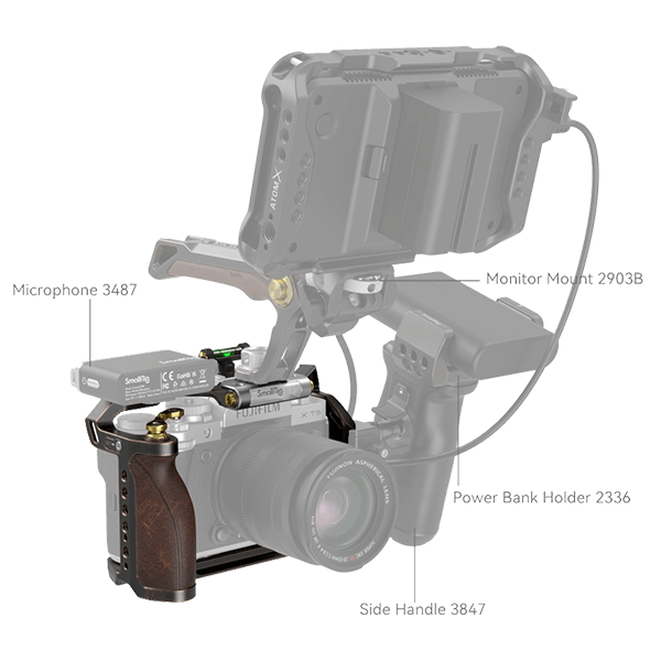 SmallRig Retro Kamera Cage zu Fuji X-T5 3870