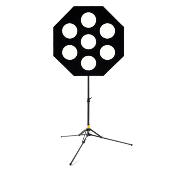 Maske im Einsatz an der FlipSoftbox 28G