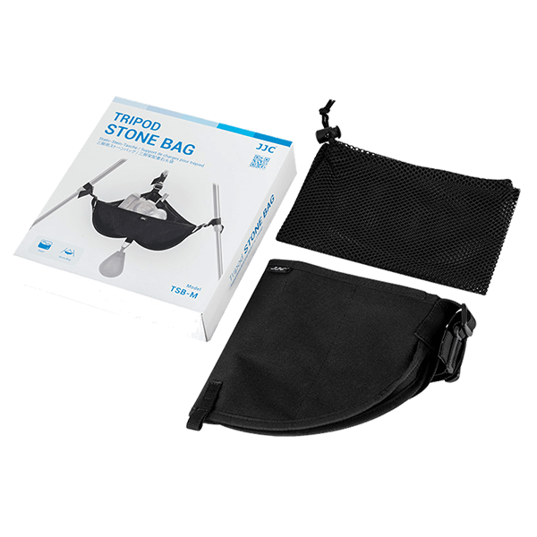 Triangular cloth for weighting to all tripods