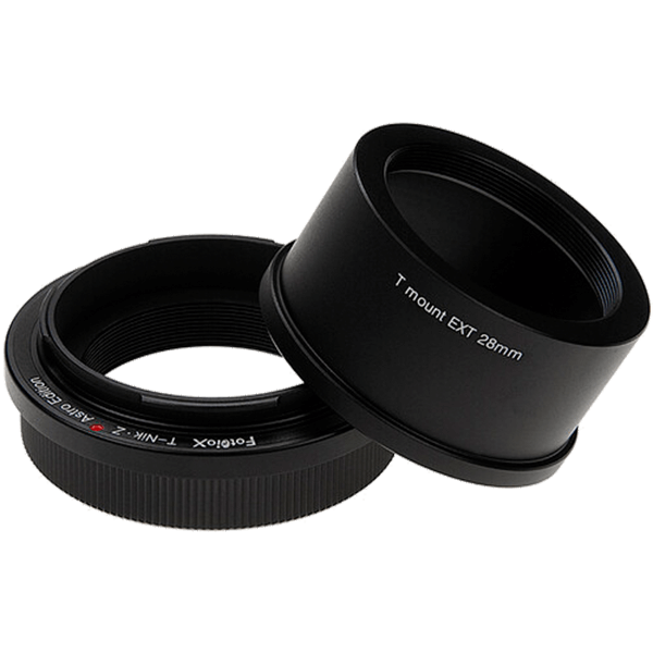 Lens adapter T-Mount T or T-2 to Nikon Z from Fotodiox