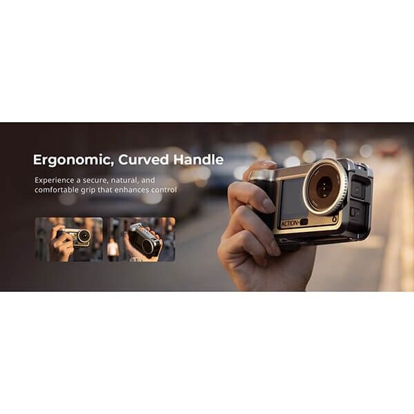 SmallRig Kaefig zu DJI Osmo Action 6 in Anwendung