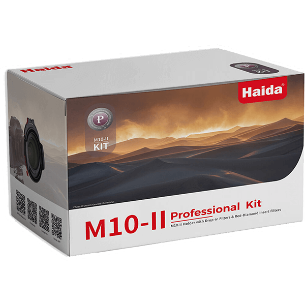 Haida M10 II Professional Kit zur Landschaftsfotografie Verpackung seitlich