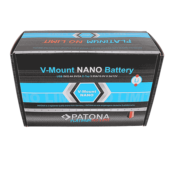 V-Mount Akku Patona Platinum Nano V95 mit 95Wh RED ARRI