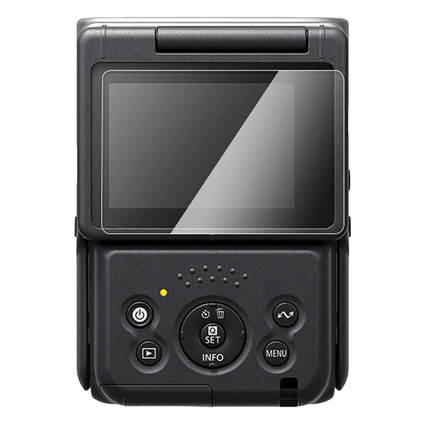 Displayschutz zu Canon PowerShot V10 auf Kamera