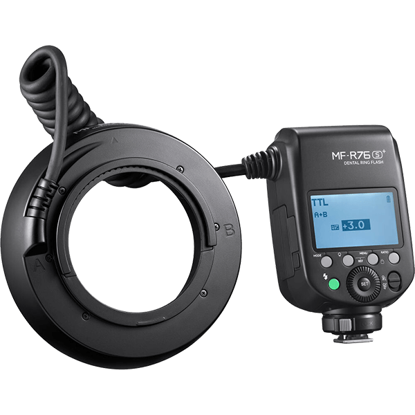MF-R76S plus Ringblitz zu Sony von Godox zur Dentalfotografie Anschluss MF-R76S plus Ringblitz zu Sony von Godox zur Dentalfotografie Anschluss