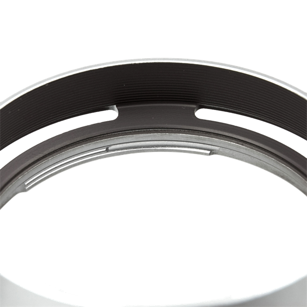 Gegenlichtblende zu Fujifilm Finepix X100 X100S X100T X100F X100V in Silber