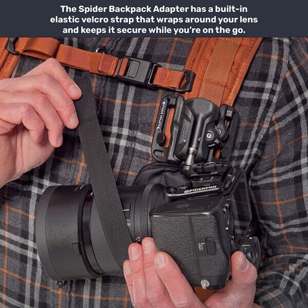 Spider X Backpacker Kit v3 Camera Holster for Strap and Backpack Spider X Backpacker Kit v3 Camera Holster for Strap and Backpack