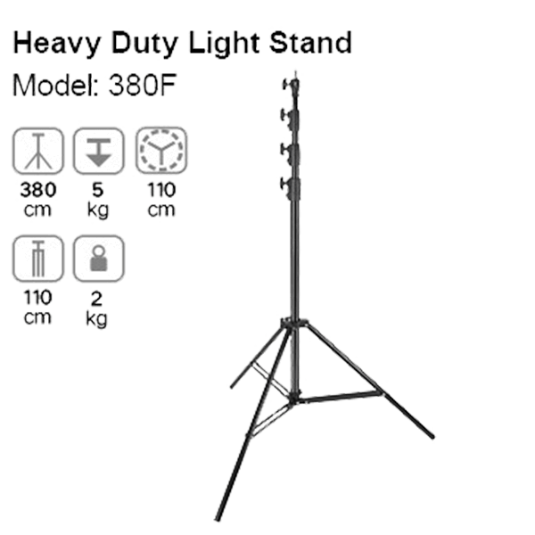 Godox Lampenstativ 380F Eigenschaften