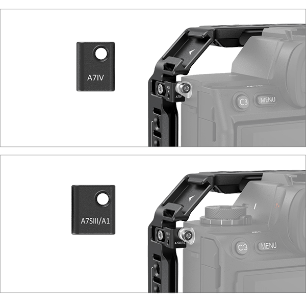 SmallRig Kamera Cage Sony Alpha 7 IV Alpha 7S III Alpha 1 Alpha 7R V 3667