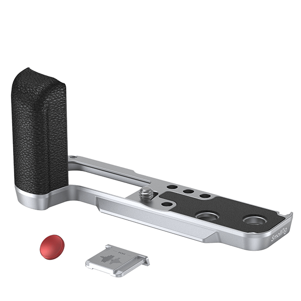 SmallRig Handgriff passend zu Fujifilm X100VI und X100V in silber 4555