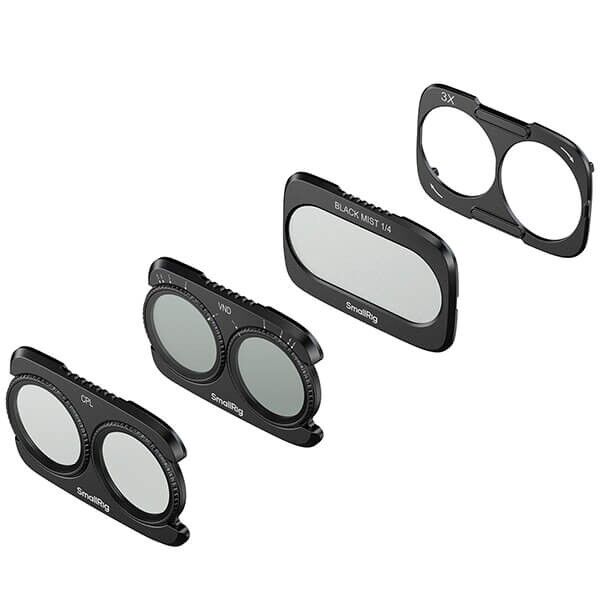 SmallRig 6477 Filter-Set mit VND1-5, Black Diffusion und CPL für Osmo Pocket 4P SmallRig 6477 Filter-Set mit VND1-5, Black Diffusion und CPL für Osmo Pocket 4P