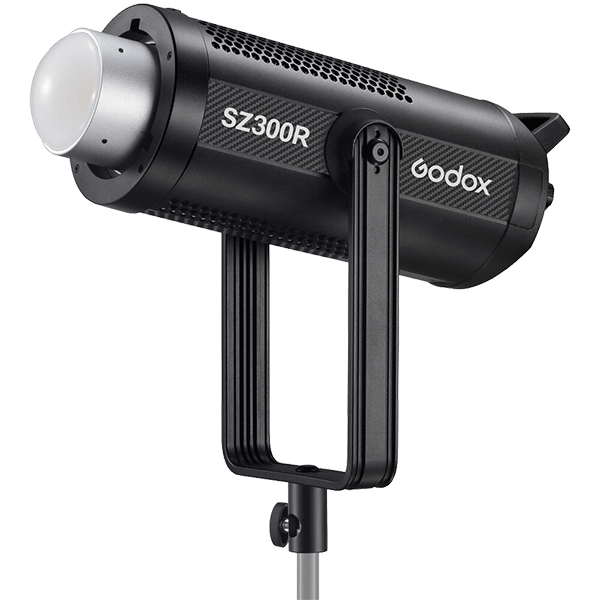 Godox SZ300R Zoom LED Leuchte mit Bowens seitlich
