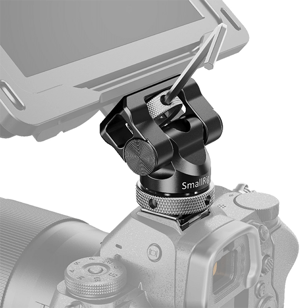 SmallRig Monitorhalterung kipp- und 360 drehbar Cold Shoe BSE2346B 