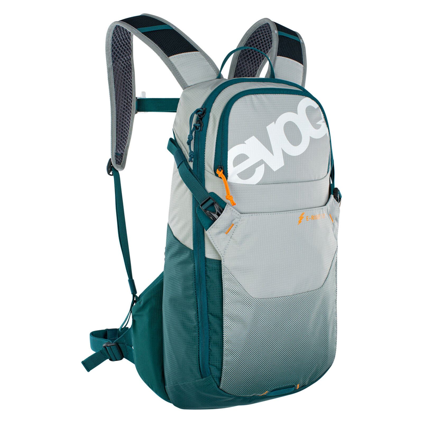 EVOC E-Ride 12L Bike-Rucksack in Stone Petrol