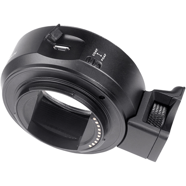 Viltrox EF-NEX IV Objektivadapter Canon EF auf Sony E-Mount seitliche Ansicht