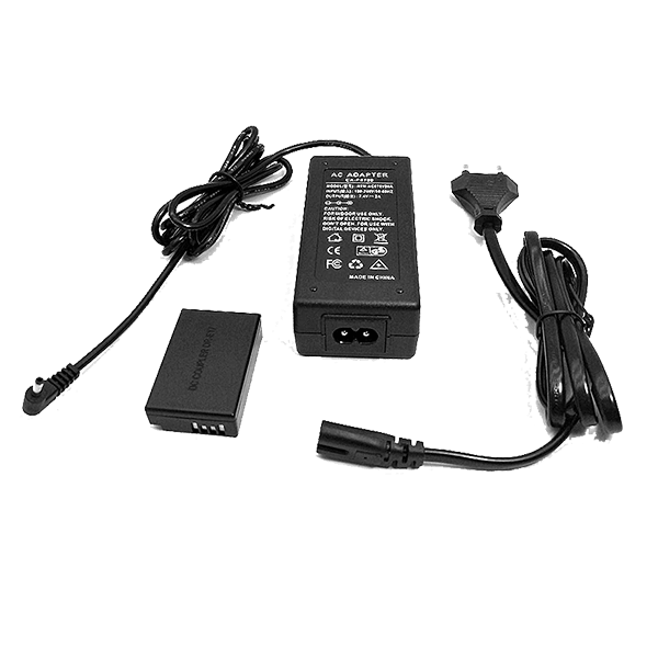 Power supply suitable for the Canon LP-E17 Dummy Battery DR-E17 DC-Coupler