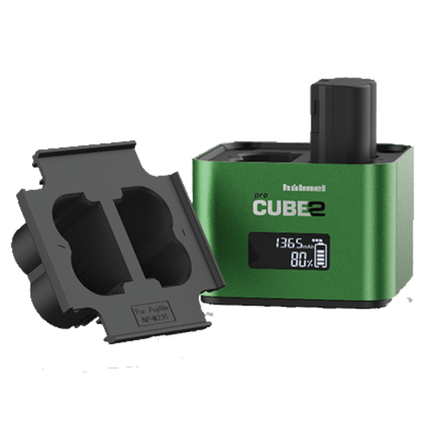 Hähnel Pro Cube 2 Platte zu Fuji NP-W235 Platte zu Pro Cube 2