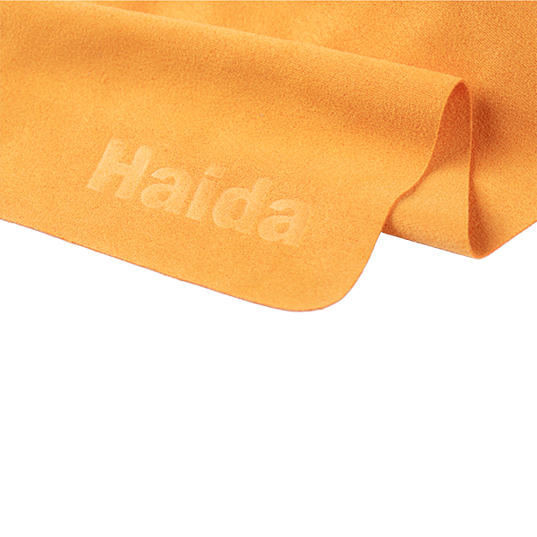 Haida cleaning cloth for objects in orange color Haida cleaning cloth for objects in orange color