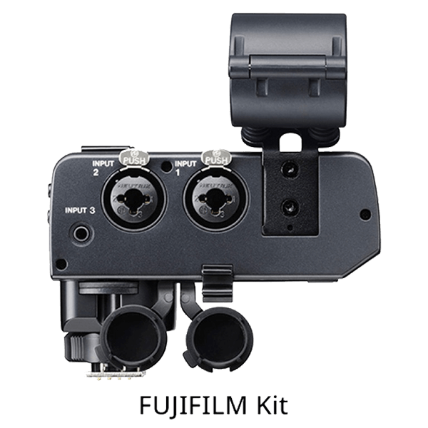 Tascam CA-XLR2d-F XLR Microphone Adapter Kit zu FUJIFILM Kameras