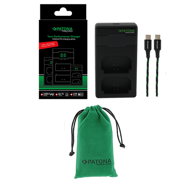 Doppel USB C Ladegerät zu Sony NP-FZ100