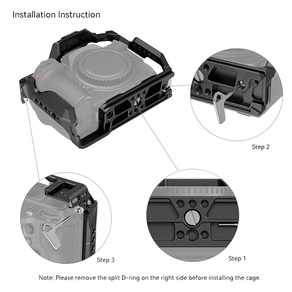 SmallRig Kamera Cage passend zu Nikon Z 8 3940