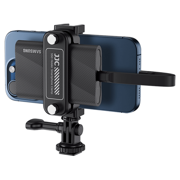 JJC SPC-S25 mit montierter SSD von Samsung