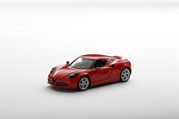 Welly Alfa 4C red 1:24
