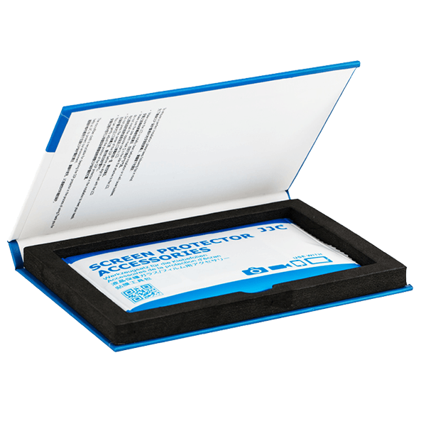 Displayschutz zu Canon PowerShot V10 Verpackung