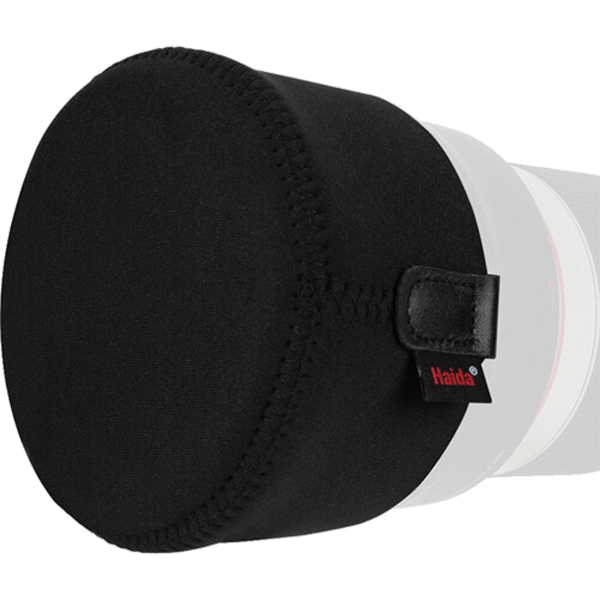 Lens protection cover made of neoprene in black Large 1 from Haida
