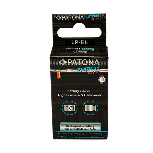 Patona LP-EL Platinum Battery like Canon LP-EL for Speedlite EL-1