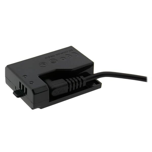 Canon LP-E10 Dummy Akku USB-C Patona Hinteransicht