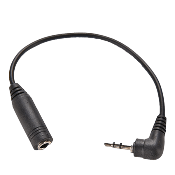 2.5mm Male Jack To 3.5mm Stereo Female Audio Headphone Adapter