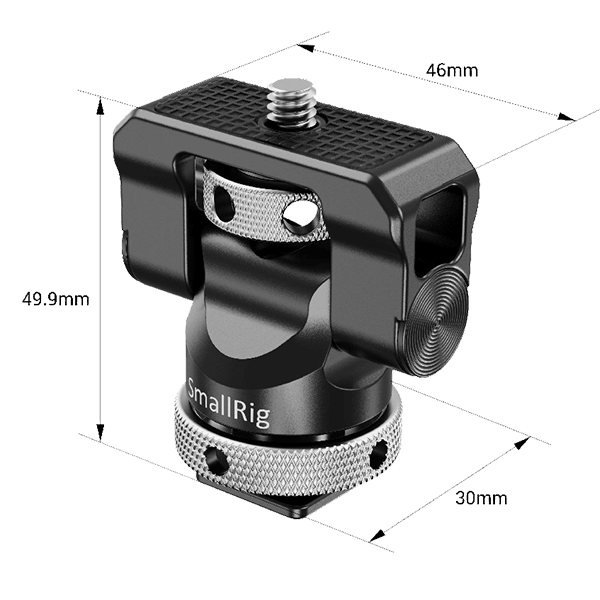 SmallRig Monitorhalterung kipp- und 360 drehbar Cold Shoe BSE2346B 