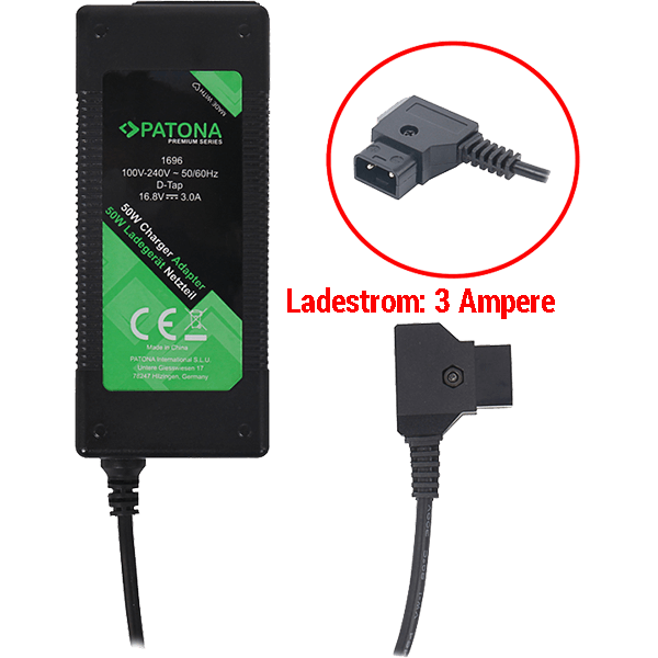 Patona V Mount Charger 3A