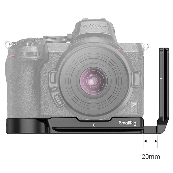 SmallRig L-Winkel zu Nikon Z5 Z6 Z7 Z6II und Z7II 2947 zugang Anschlüsse