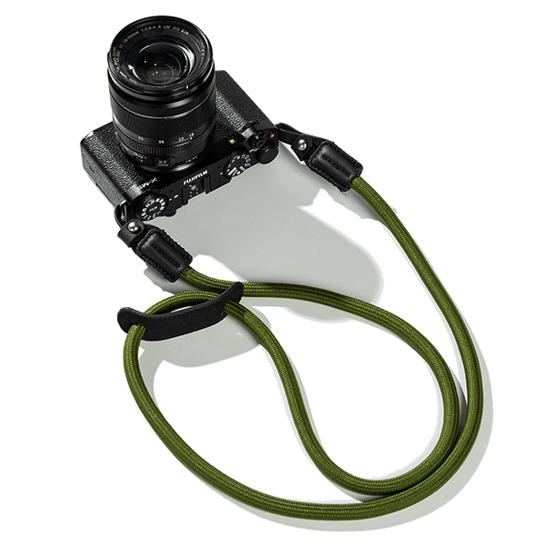 Smallrig braided shoulder strap in green 5056