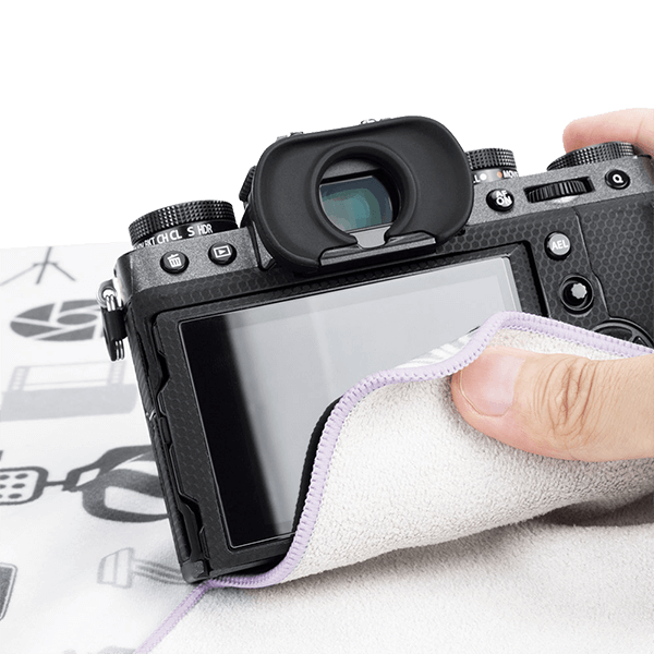 Einschlagtuch fuer Kamera Fotografie Muster SA-CL von JJC mit Kamera