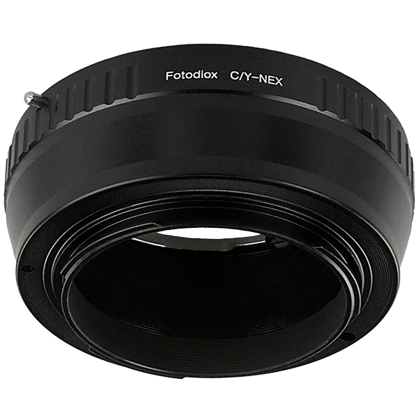 Objektivadapter Contax Yashica auf Sony E-Mount von Fotodiox Anschluss